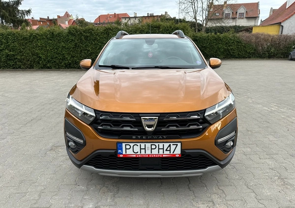 Dacia Sandero Stepway cena 52500 przebieg: 100000, rok produkcji 2021 z Gniew małe 704